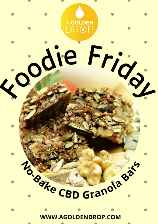 #FoodieFriday: No-Bake CBD Granola Bars