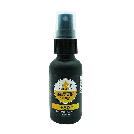 Supplement 650 mg CBD oil